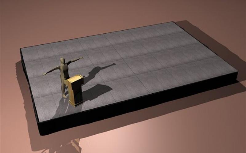 Alquiler de Escenarios modulares de 1,00m x 2,00m